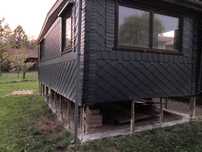 Domek holenderski całoroczny, domek drewniany