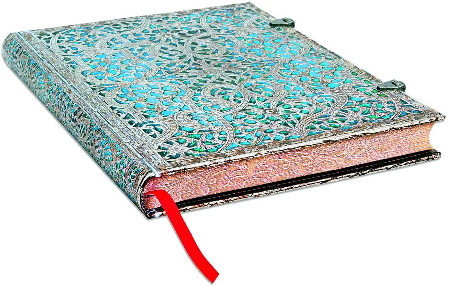 Caderno Paperblanks Maya Blue Ultra, Pautado - NOVO