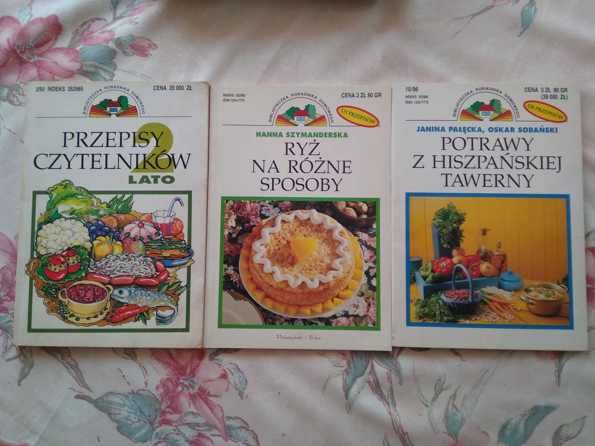 Vintage..Książki przepisy gotowanie pieczenie, potrawy, ciasta, desery