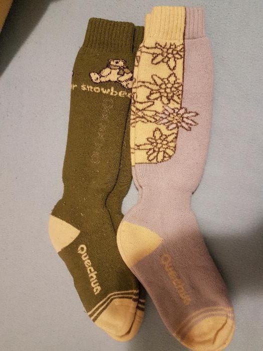 Meias de esqui criança