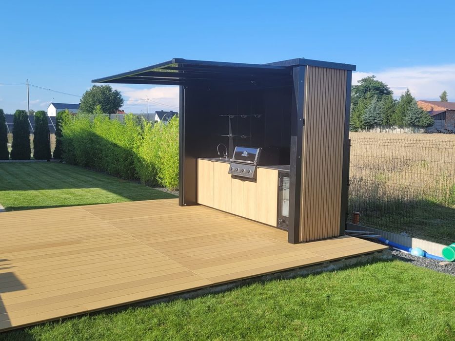 Kuchnia ogrodowa kuchnia Zewnetrzna z grillem broij king nowa