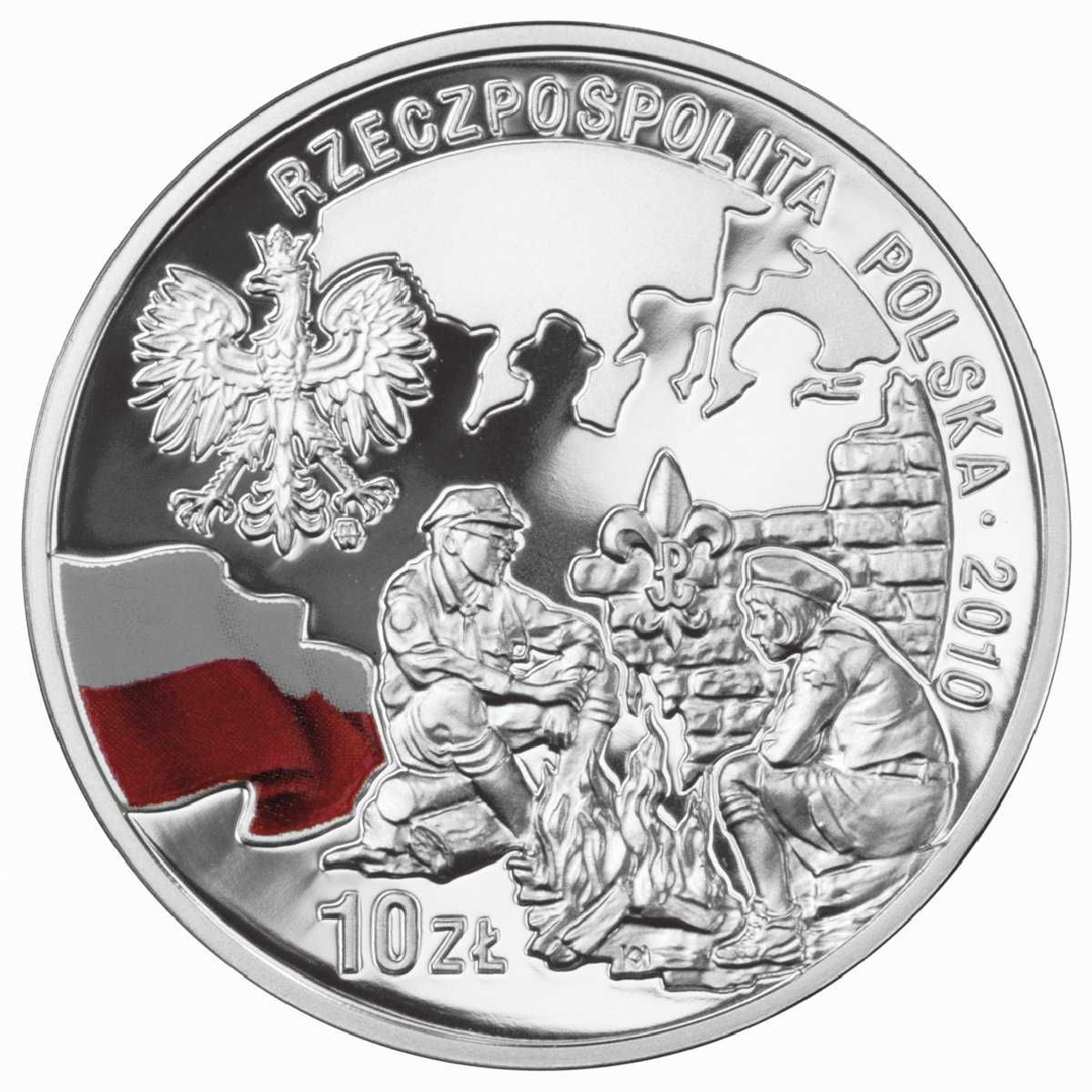 10 zł - 100 rocznica Harcerstwa Polskiego