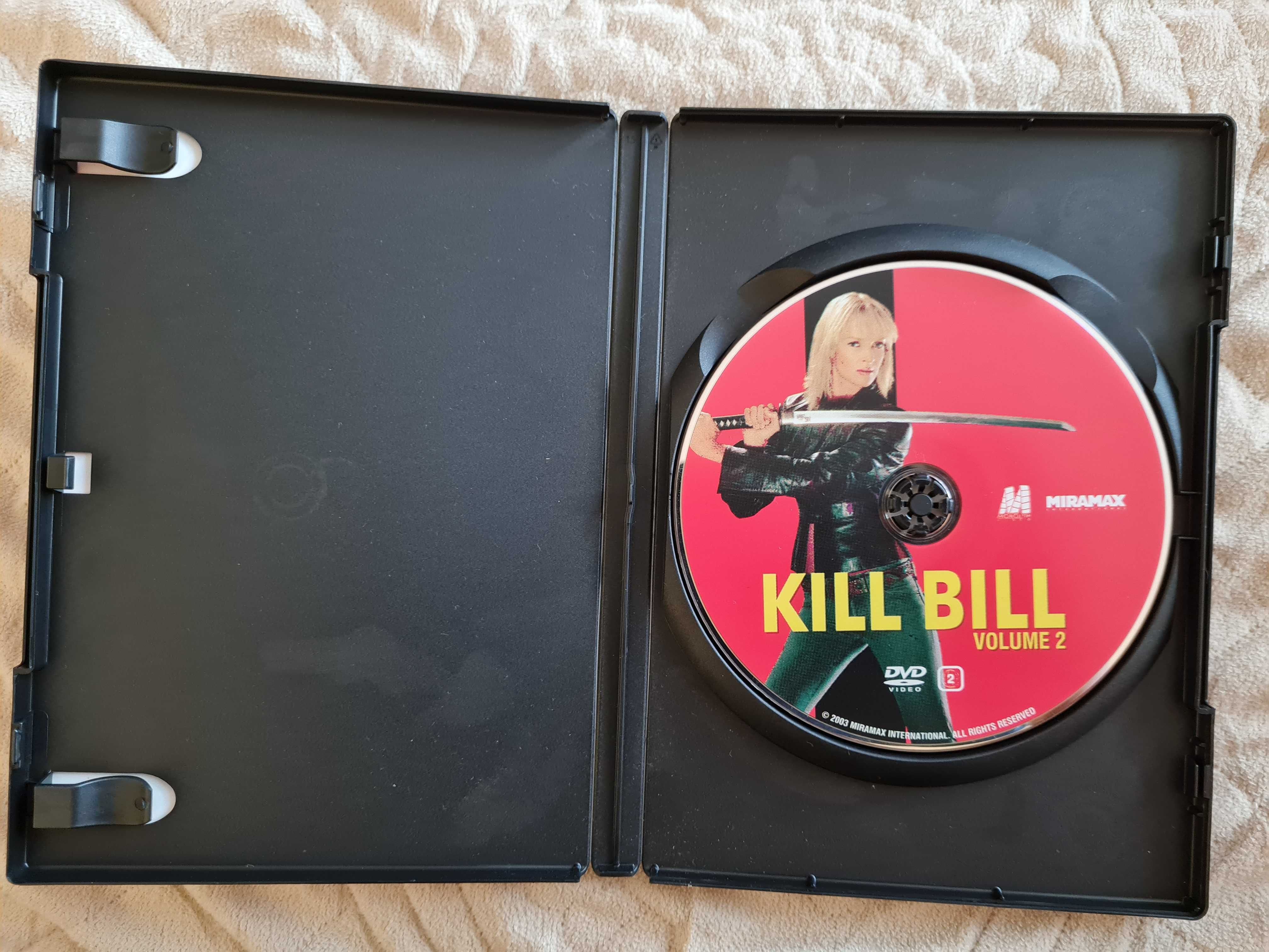 Kill Bill cz. 1 i 2 płyty DVD