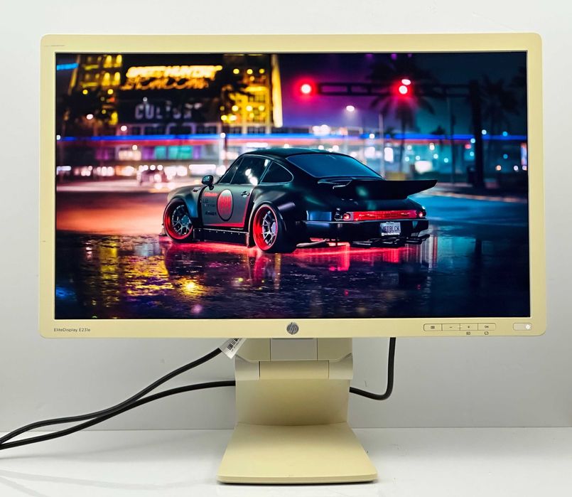 Unikalny Monitor 23" HP E231 FHD DisplayPort DVI VGA do biura i szkoły