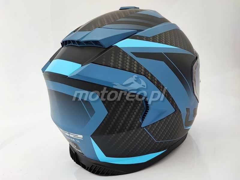 HIT! Kask z Blendą i Pinlockiem LS2 FF800 Storm 2 RACER Mat Blue