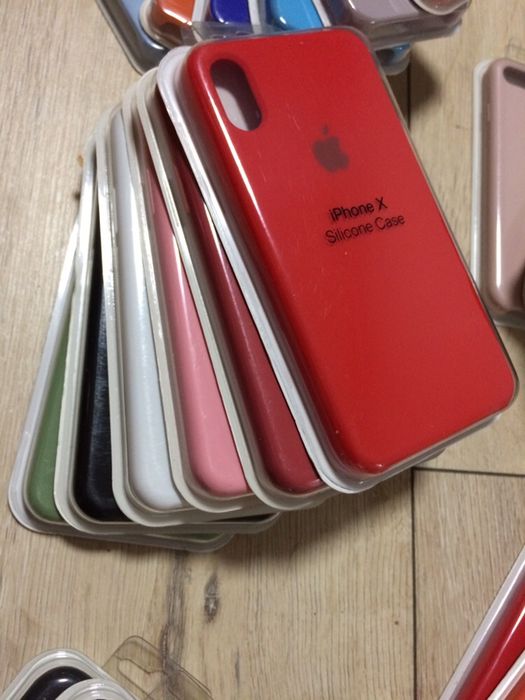 Накладка Silicon Case iPhone X челох для айфон x