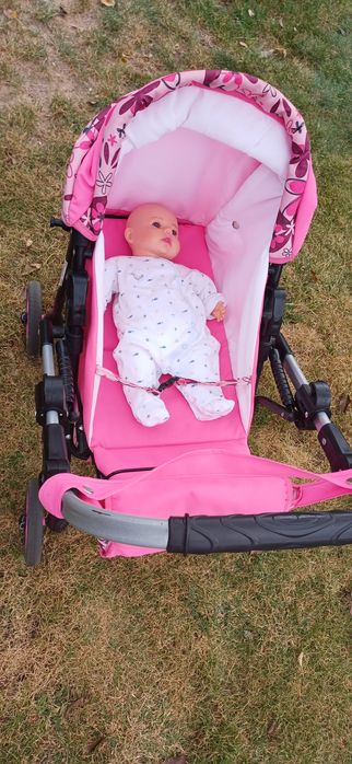 Duży wózek dla lalek