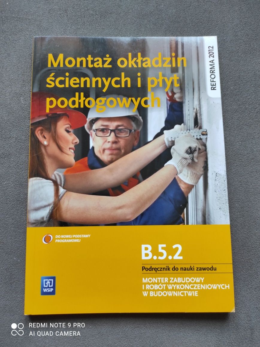 Podręcznik Montaż okładzin ściennych i płyt podłogowych