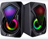 Głośniki no fear RGB USB plug&play