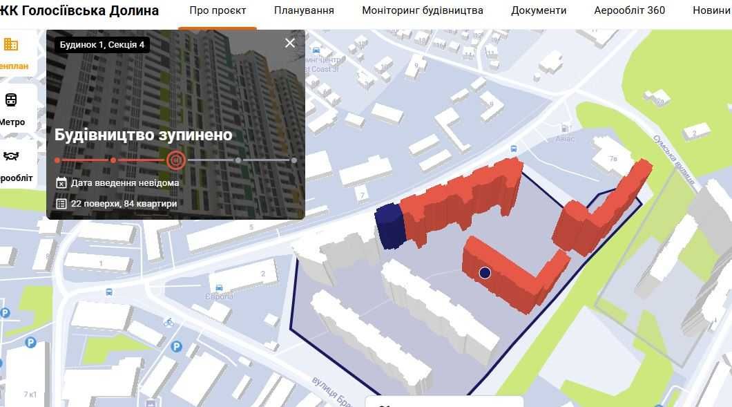 2к кв. Кайсарова, метро Васильківська, Голосіївська Долина