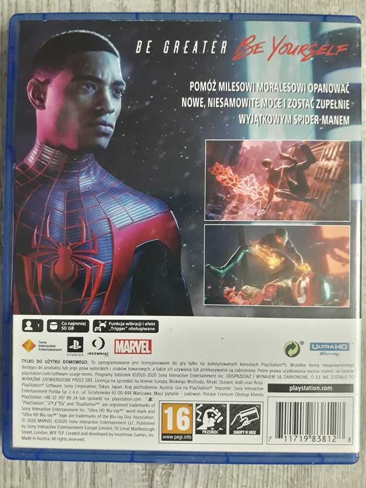 Gra Marvel's Spider-Man Miles Morales PS5 Playstation 5