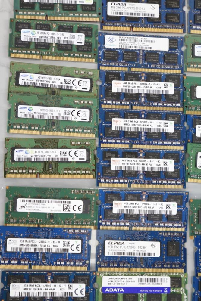 Пам’ять 4GB DDR3 SODIMM для ноутбука