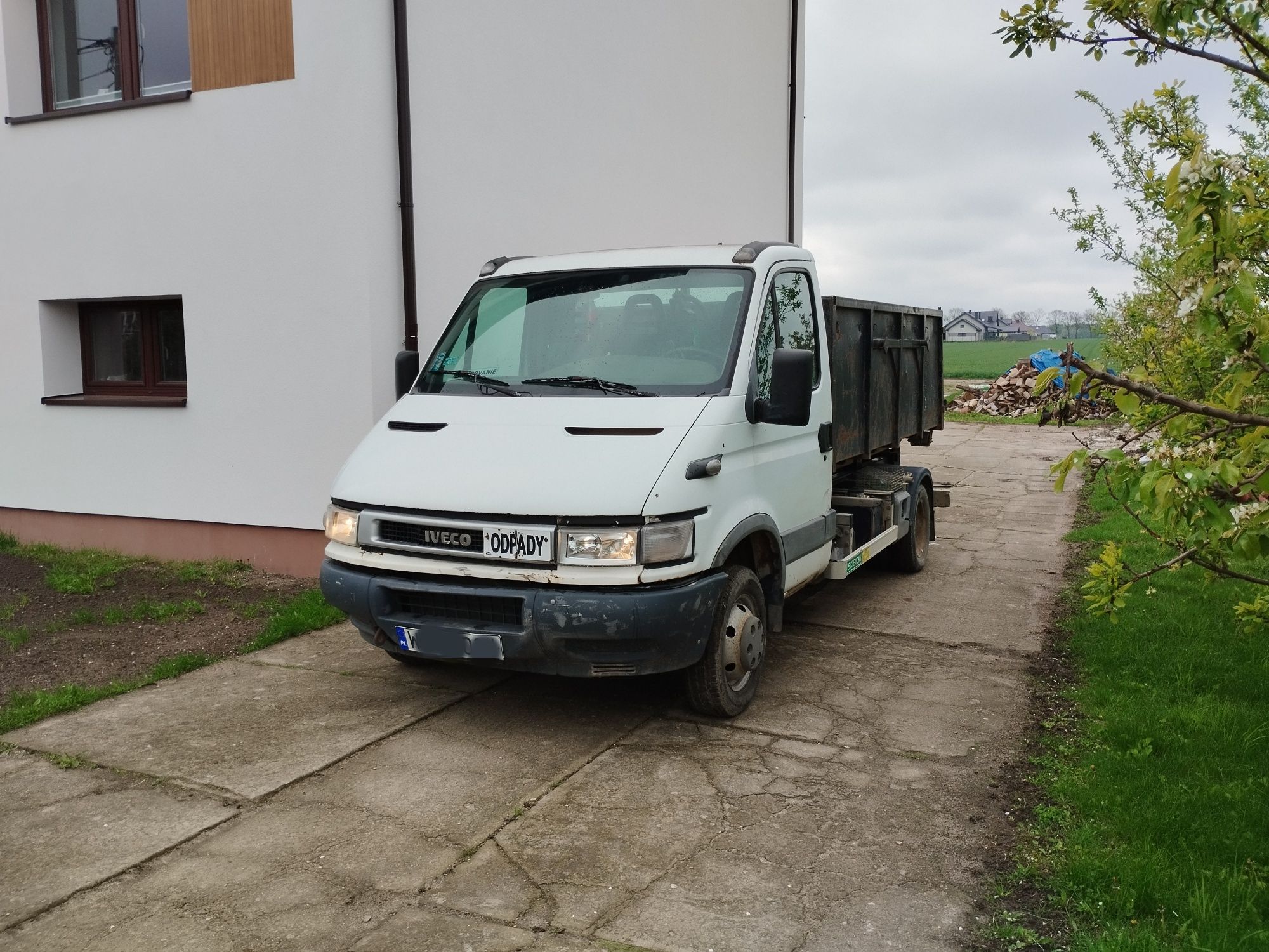 Iveco Daily Hakowiec Skibicki KP 7 3.5 t DMC wywrotka rama do zabudowy