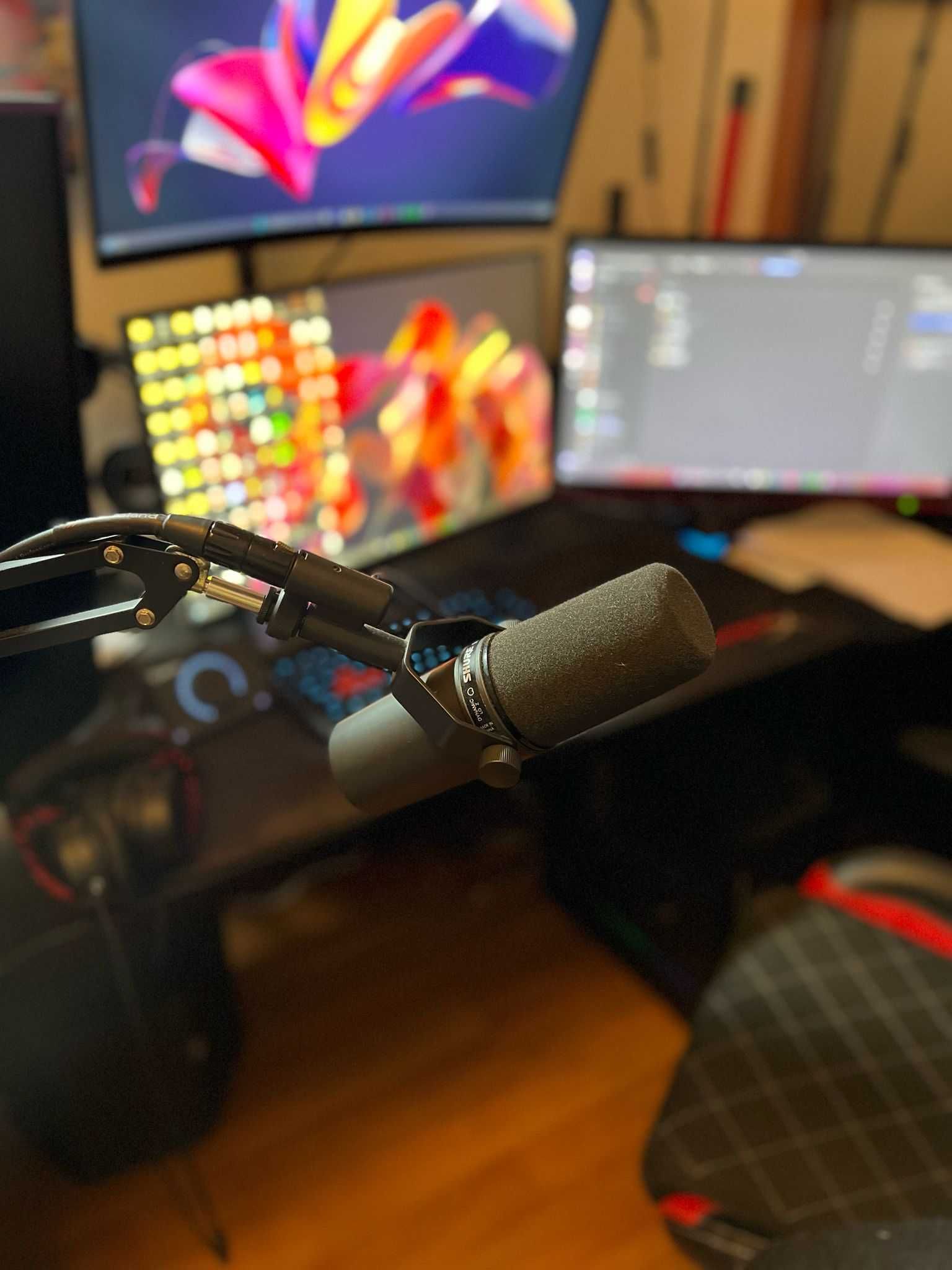 Microfone SHURE SM7B como *NOVO*