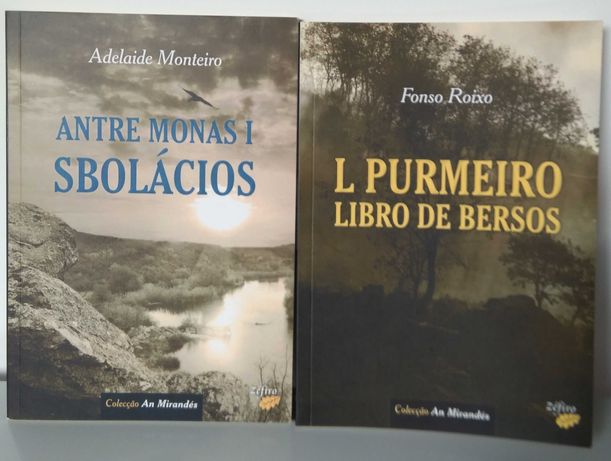 (10) Livros novos. Colecção an Mirandés. Zéfiro. Língua Mirandesa