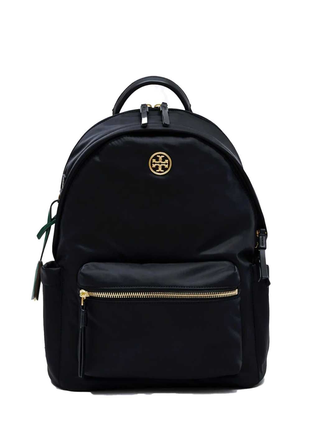 Рюкзак Tory Burch Metal logo backpack Black