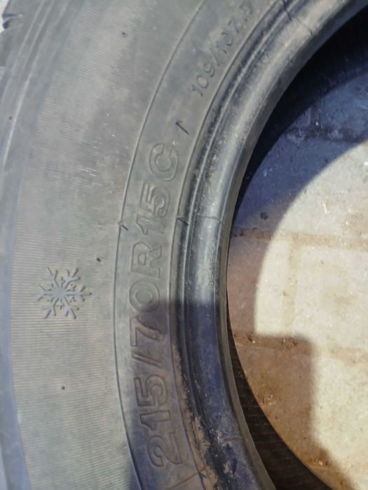 4x używane opony zimowe 215/70 R15C Firestone Gwarancja Montaż