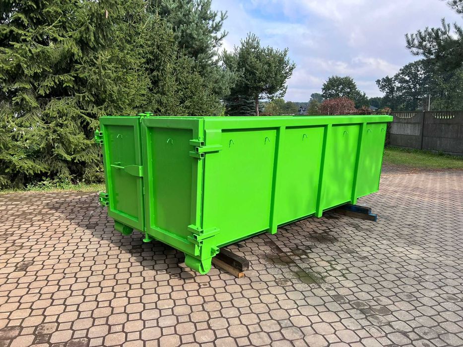 Kontener hakowy / kontener na śmieci / gruz / złom / Kontener KP7/ 7m³