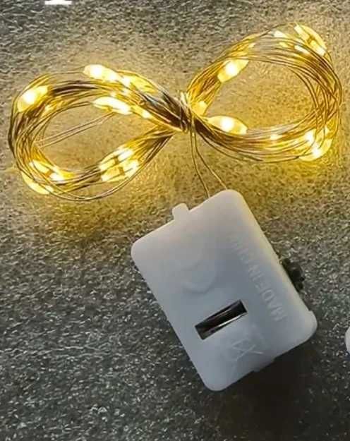 Conjunto De Luzes De Fio LED Decorativas
