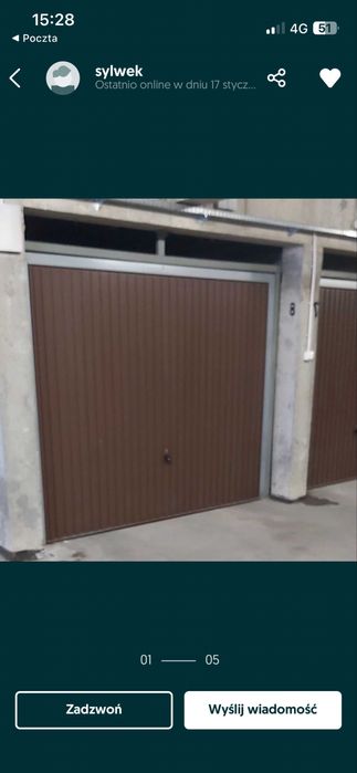 Wynajme garaz przy ul.Polickiej w Szczecinie (Bukowo)
