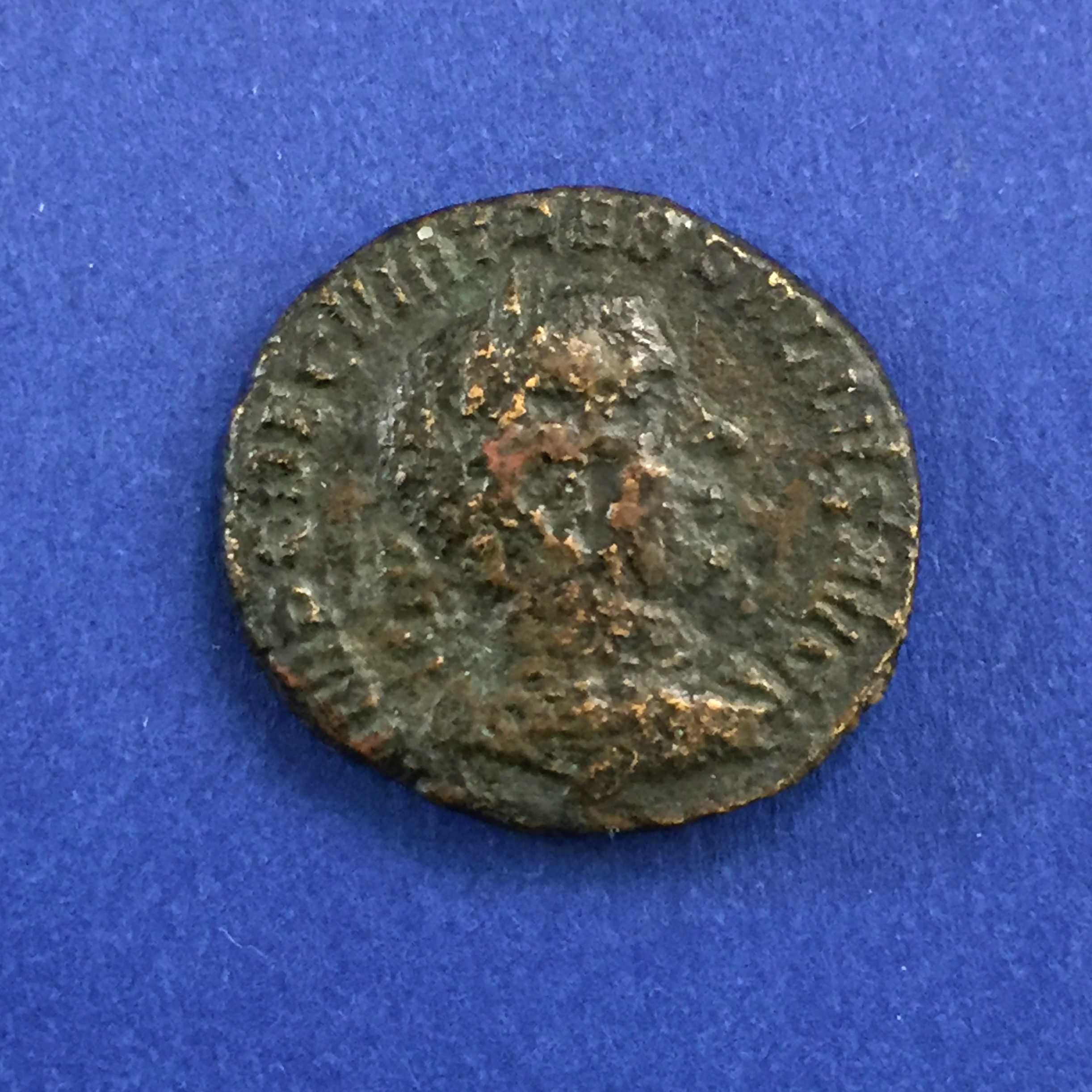 moeda romana-asse TREBONIANO GALLO, 251-253d.C-SALVS AVG