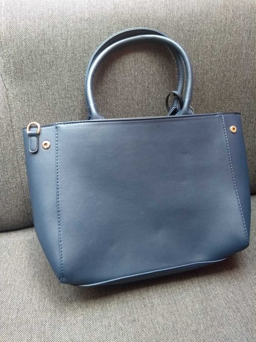 NOWA torebka granat 33x28x11 WYSYŁKA