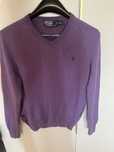 Sweter z koniem polo wełna merino Ralph sweterek