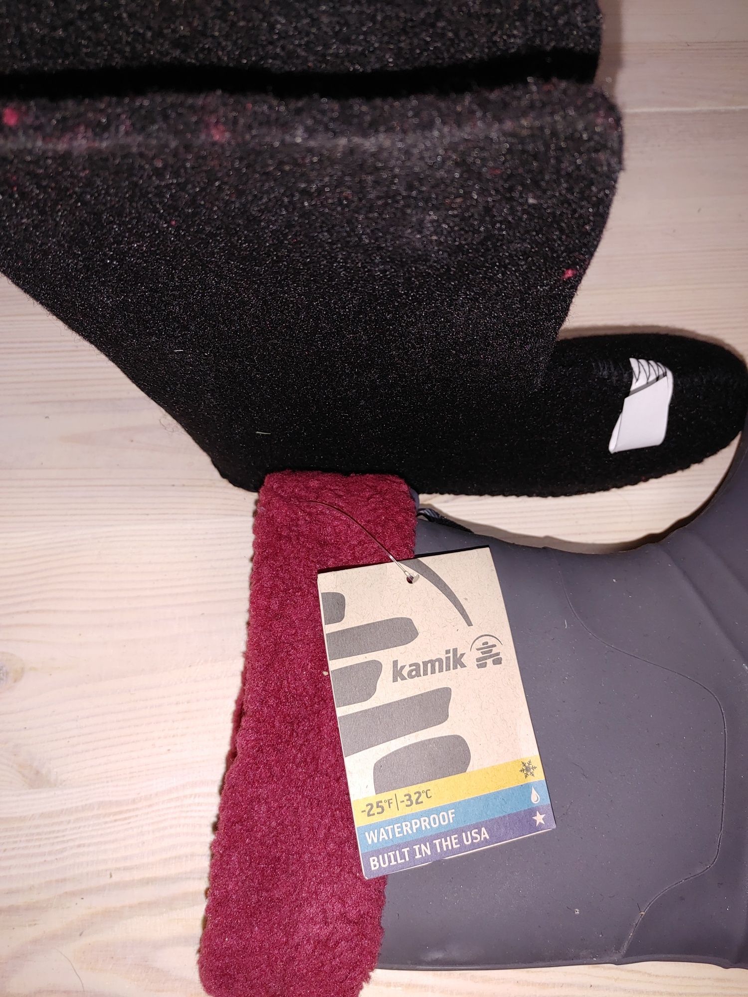 Kamik buty zimowe USA 3  Dzieciece do -32 stopni