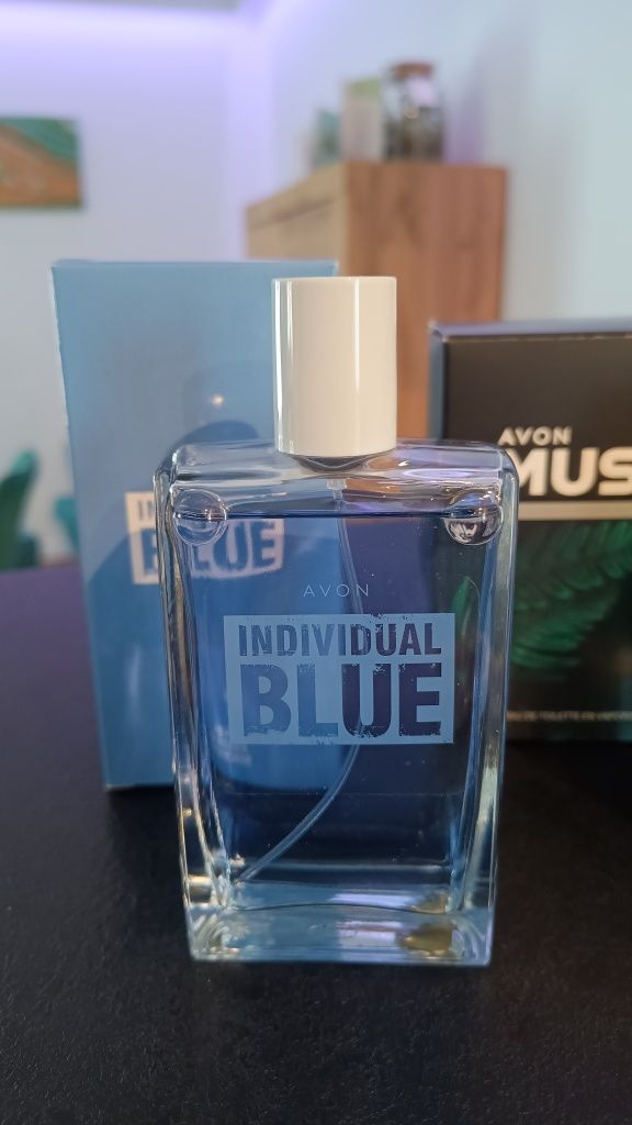 Zestaw perfum męskich Avon Musk Indiwidual blue