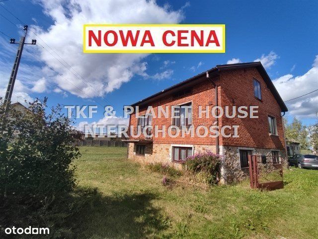 Dom z działka 1,4 ha na sprzedaż w Jelni/Drzewica