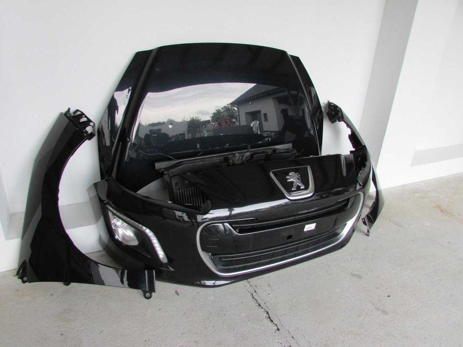 Zderzak przedni przód maska pas błotnik peugeot 308 lift