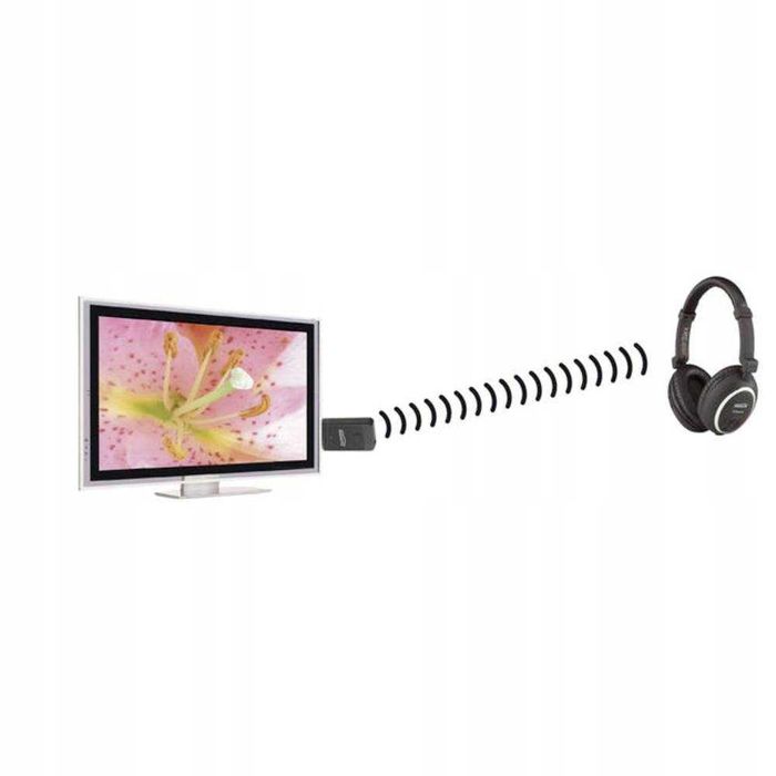Marmitek Boom Boom 50 nadajnik Bluetooth USB do słuchawek TV Aux 30m