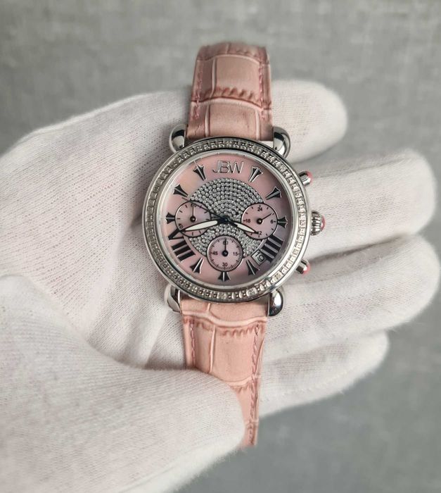 Жіночий годинник JBW JB-6210 Diamond 38mm Chronograph
