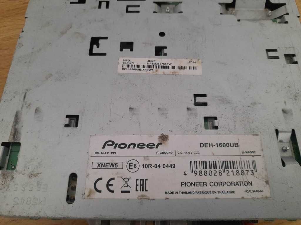 Radio PIONEER DEH-1600UB MP3 usb