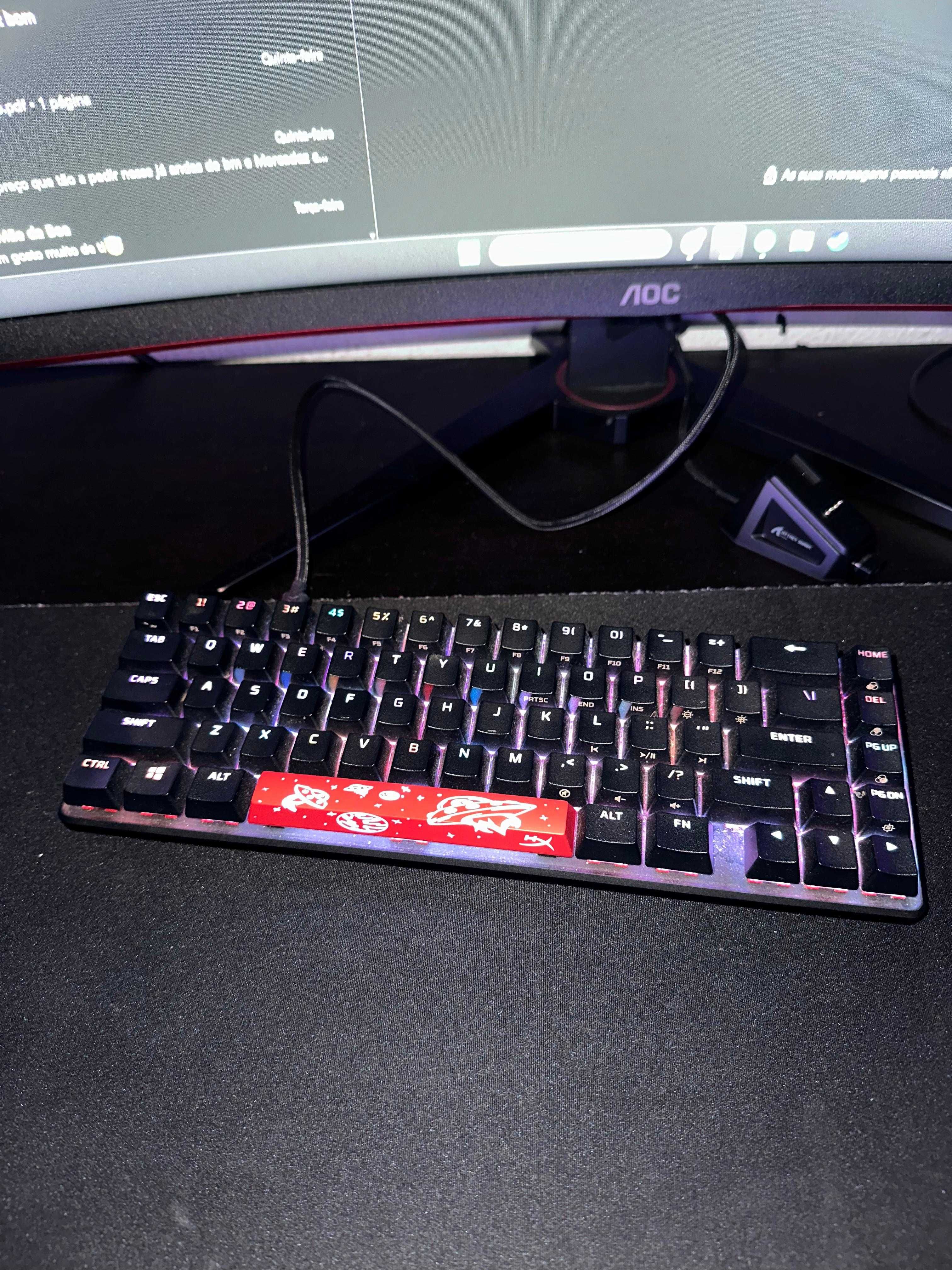 Teclado HyperX Alloy Origins 65