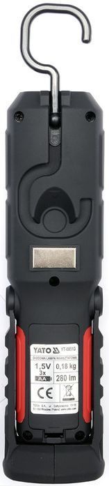 Latarka Warsztatowa 2W1 Led Magnet 3x AA Yato