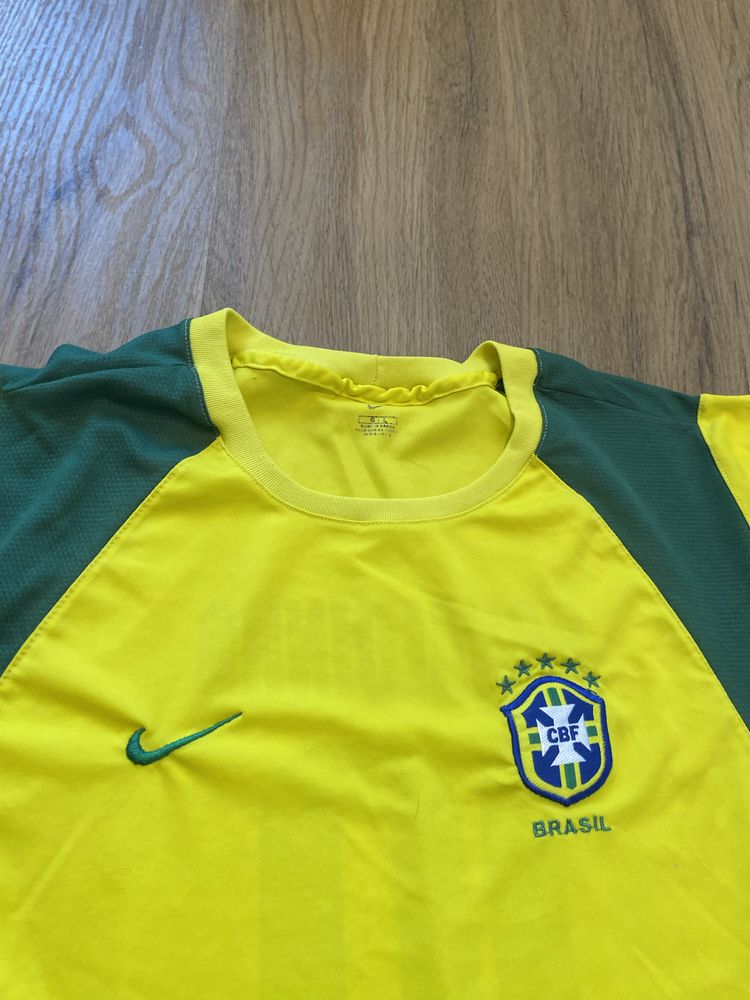 Koszulka Brasil Nike piłkarska Ronaldinho