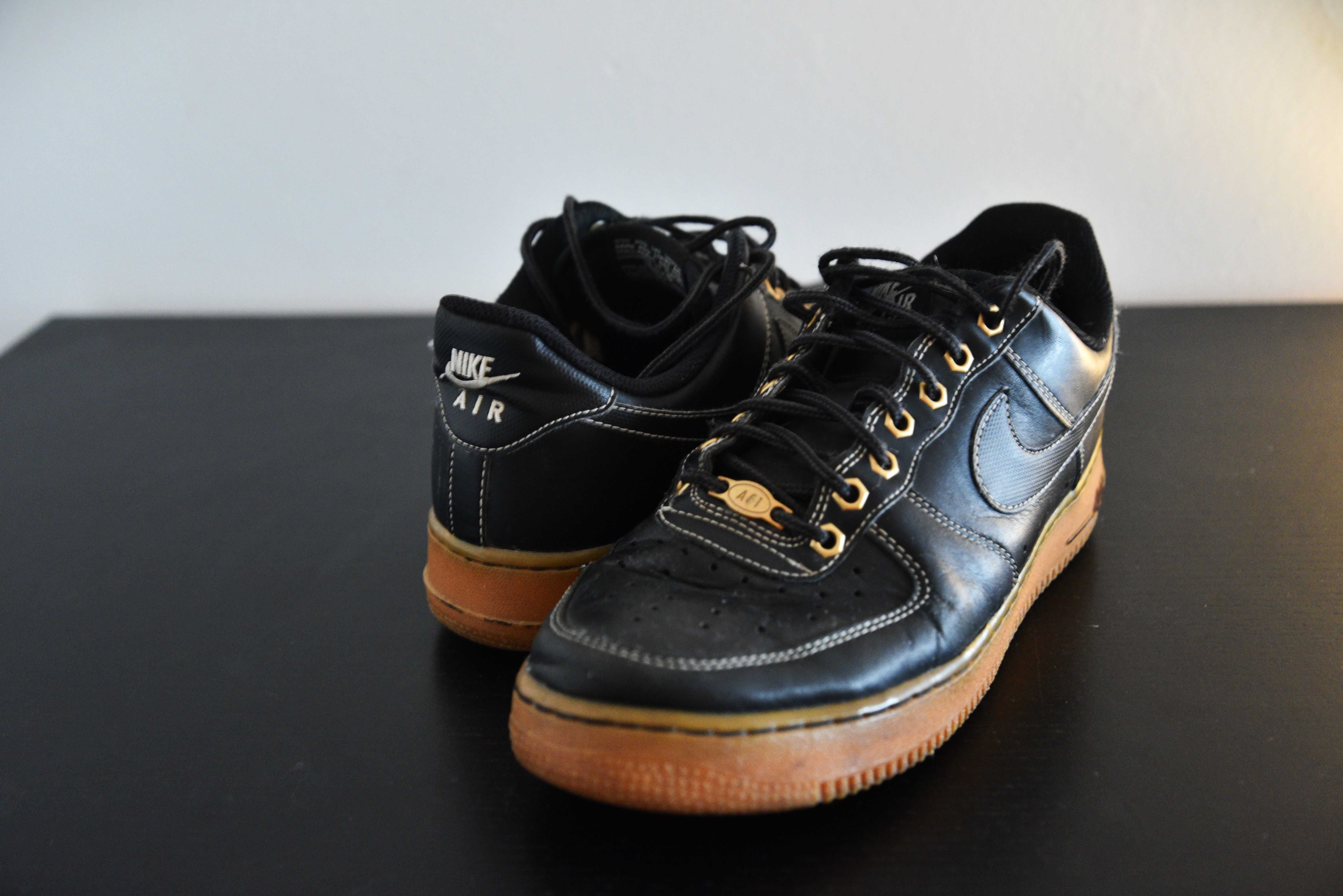 Nike Air Force 1 Low Black/Gum