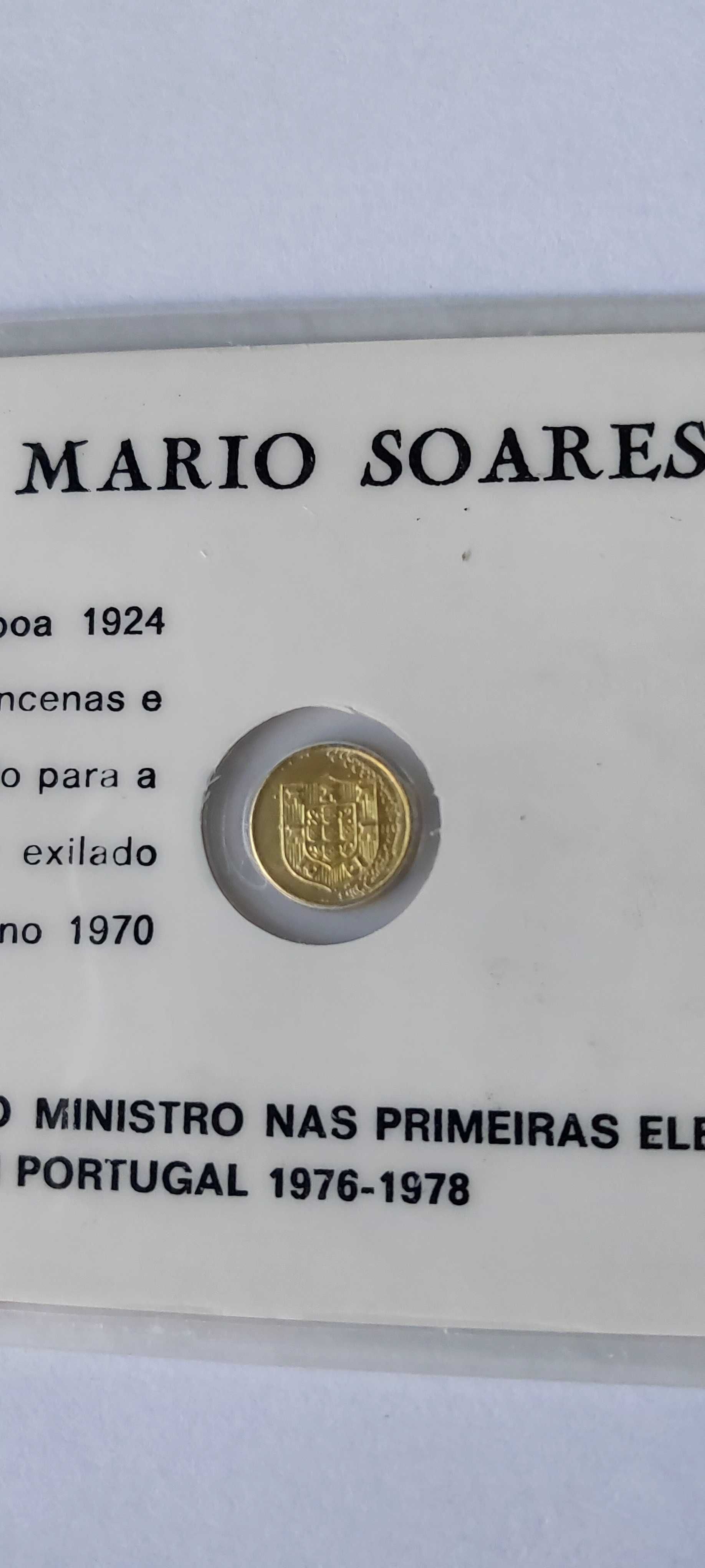Medalha de ouro Dr Mário Soares
