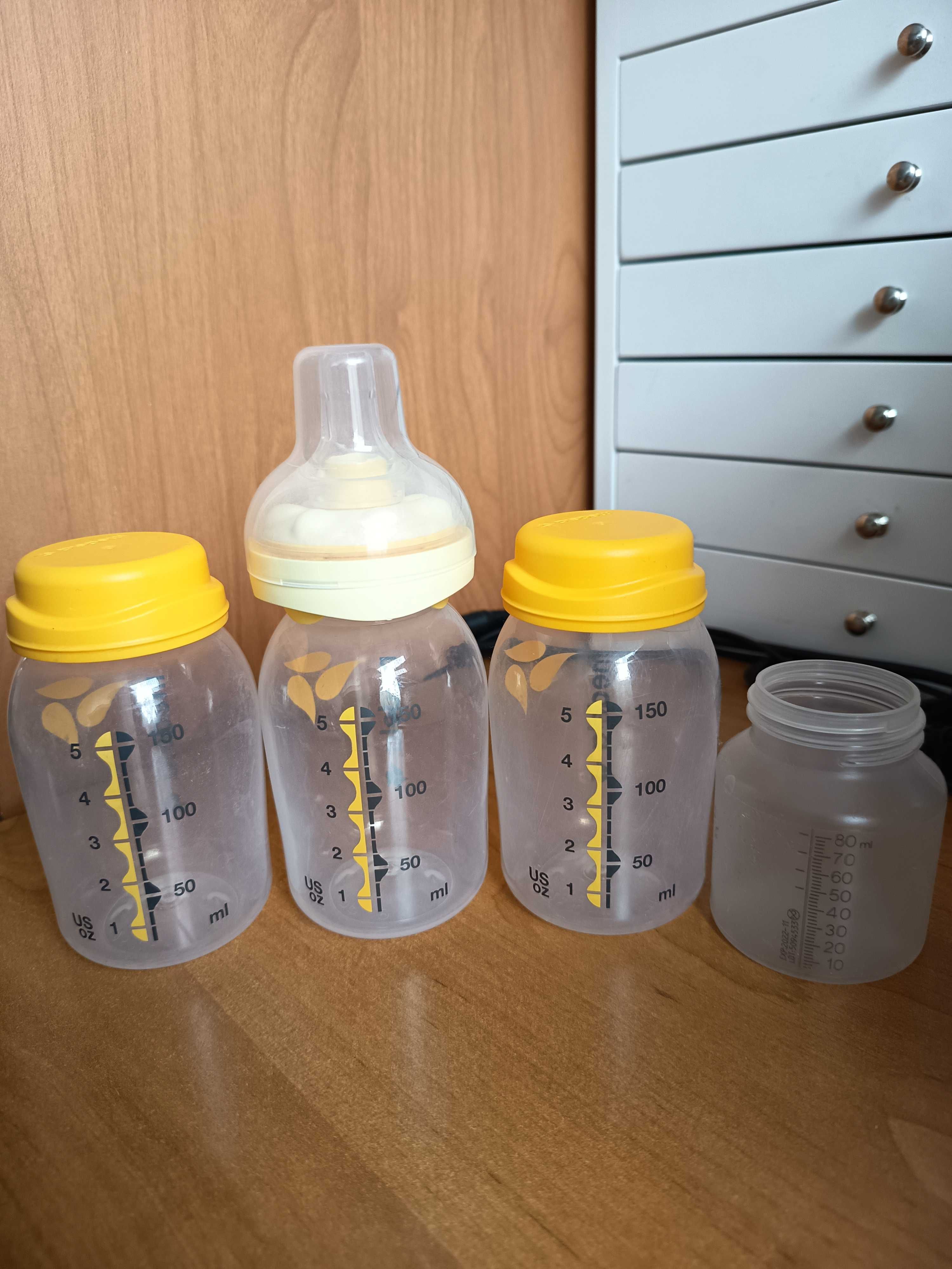 Medela Calma butelka i smoczek plus 2 butelki z zakrętka