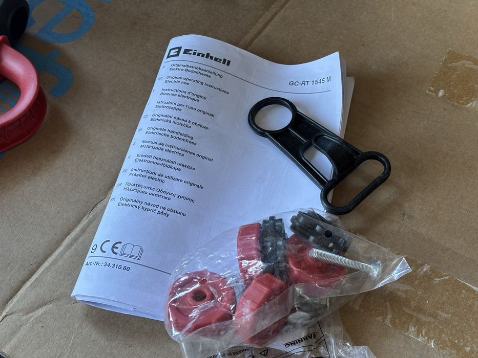Культиватор електричний електрична сапа Einhell GC-RT 1545 M