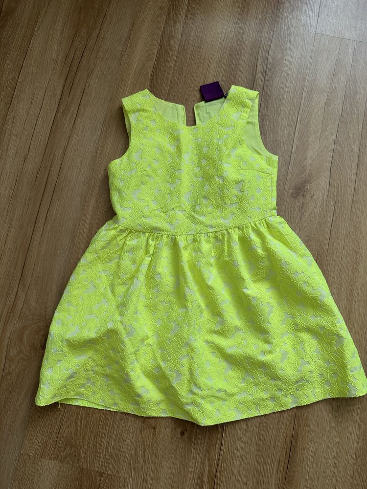 Лимонна сукня 140 зріст
