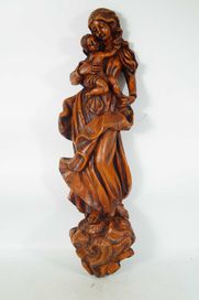 Matka Boska z Dzieciątkiem figura rzeźba