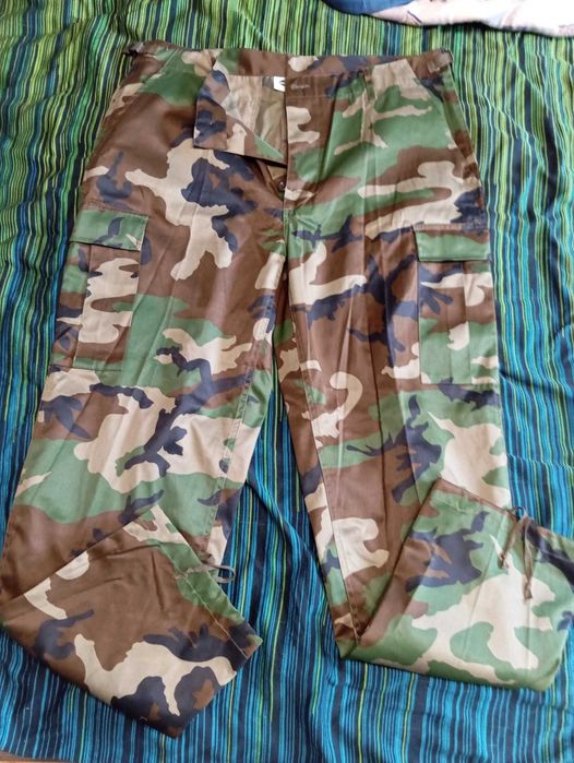 штаны MIL-TEC Sturm Woodland XL и лонгслив Mil-Tec Sturm XL