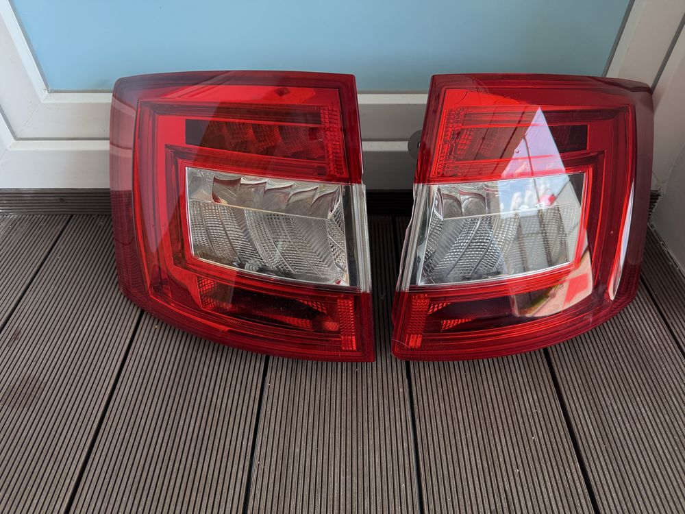 Фонарі задні skoda octavia a7 led