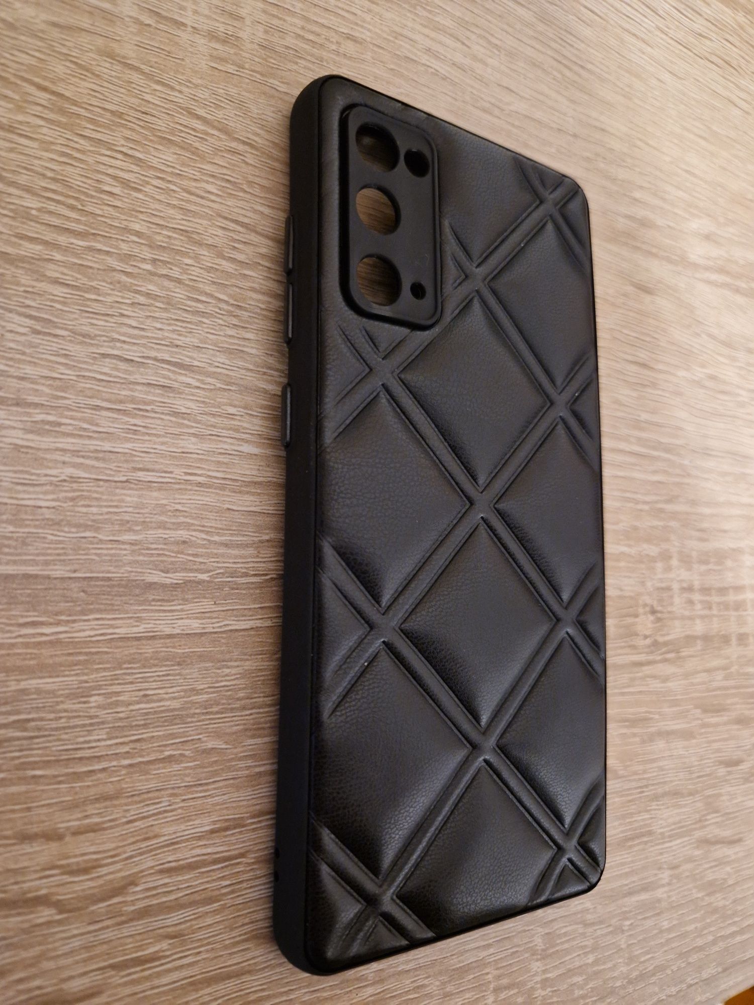 Etui Leather 3D Case do Samsung Galaxy S20 FE/Lite wzór 3 czarny