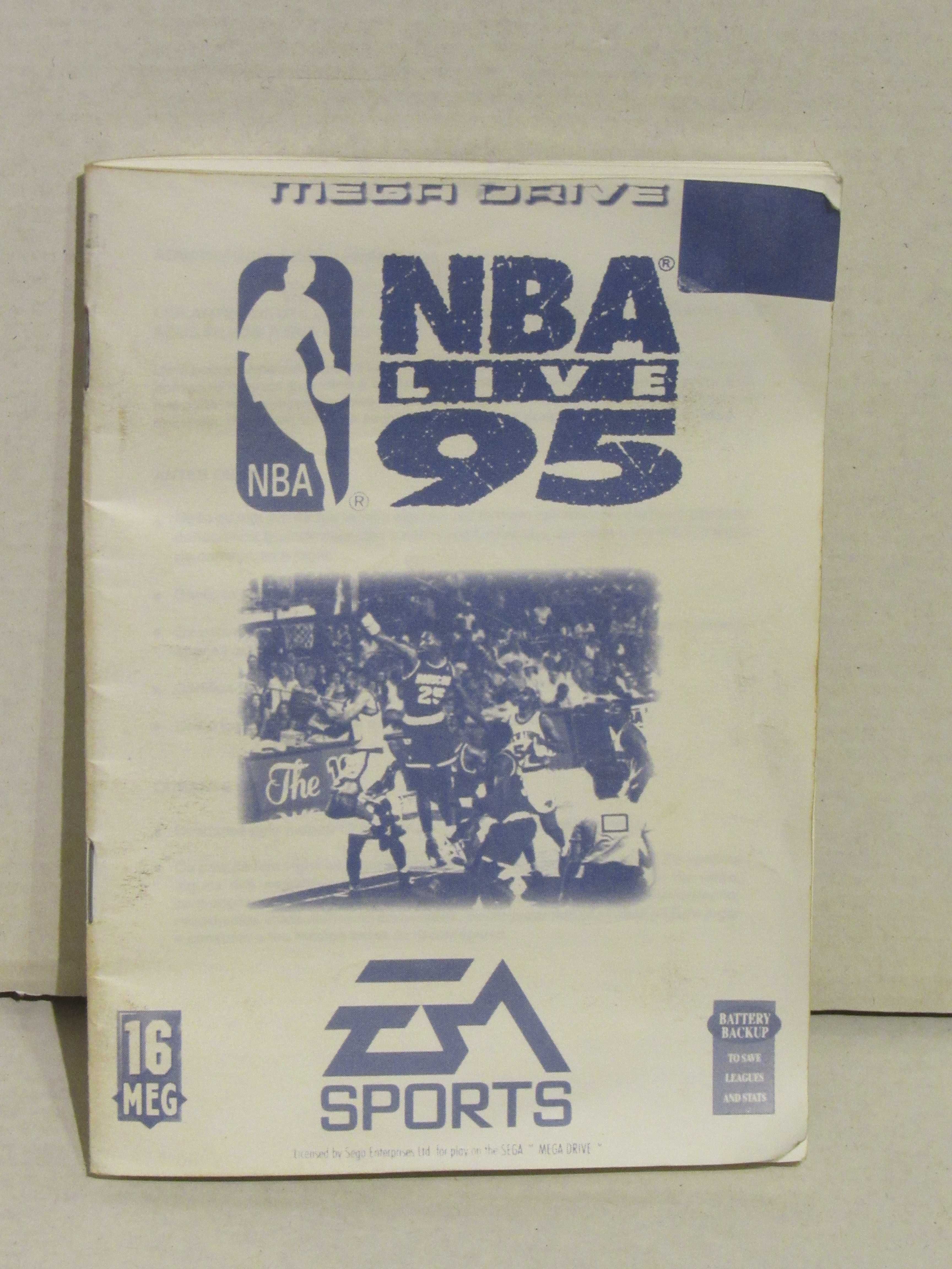 Jogo Sega Mega Drive NBA Live 95
