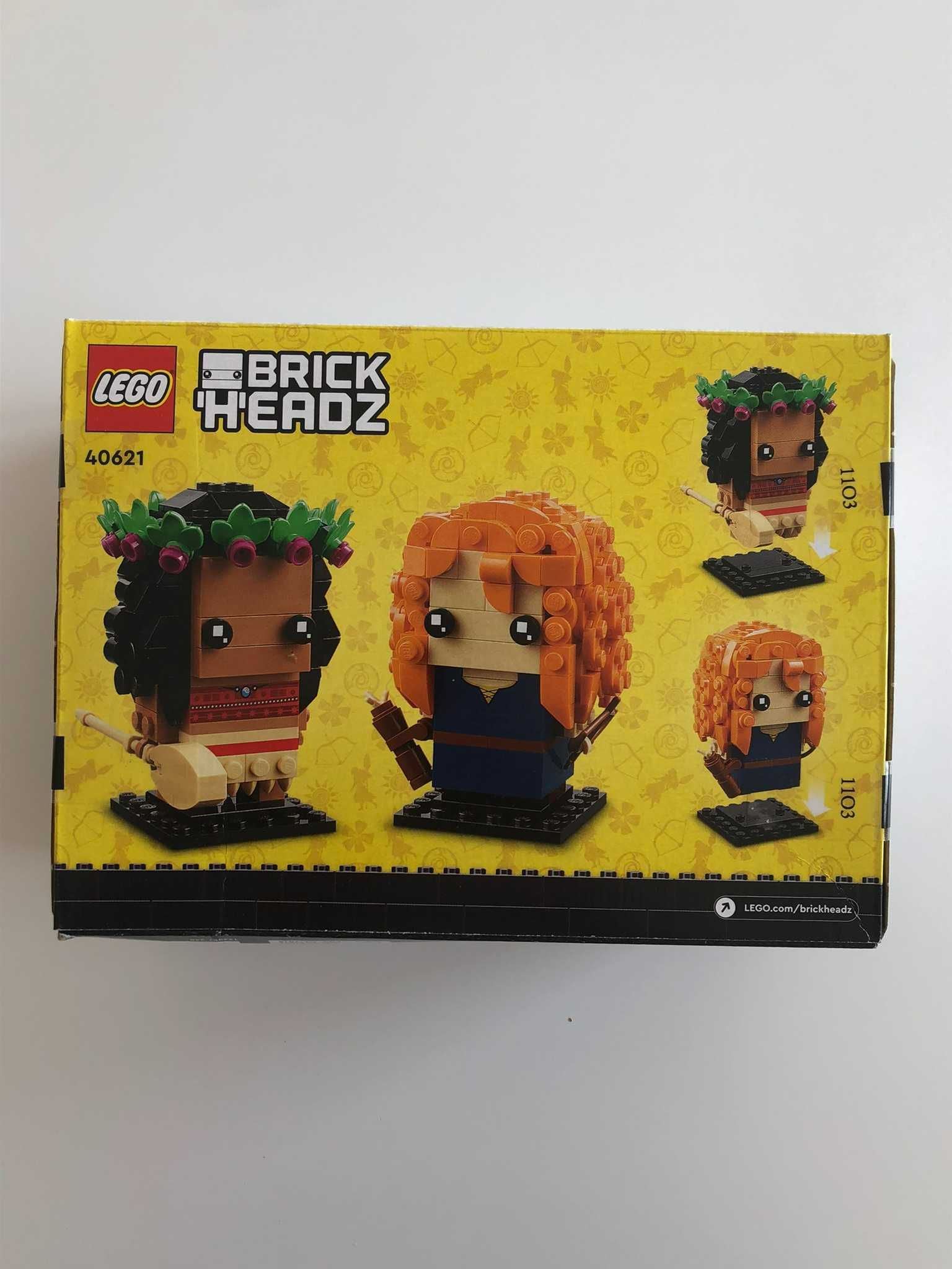 NOWY Zestaw LEGO 40621 Vaiana i Merida; Świetny na prezent