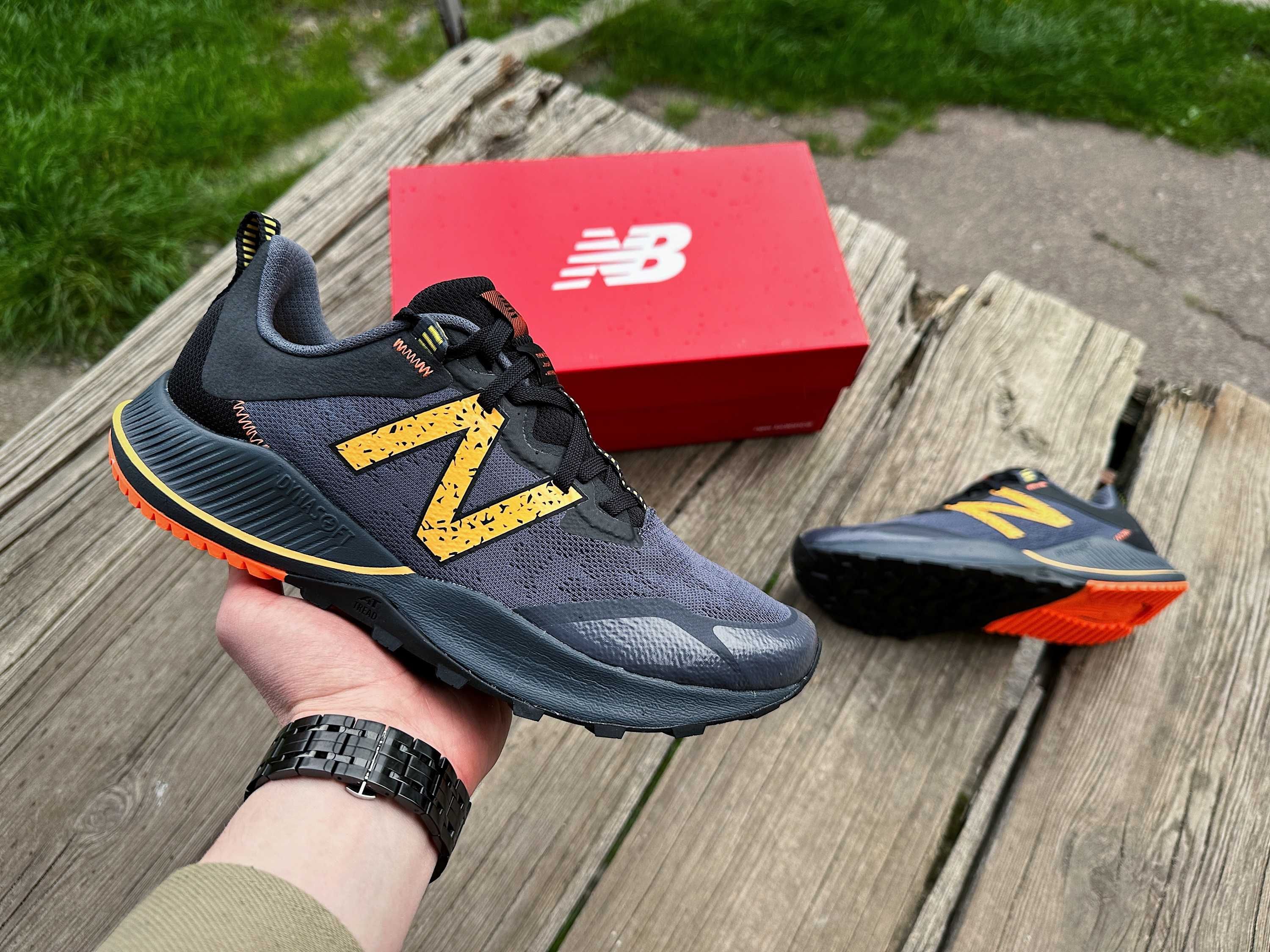 Мужские кроссовки New Balance Nitrel MTNTRCE4 серые Оригинал