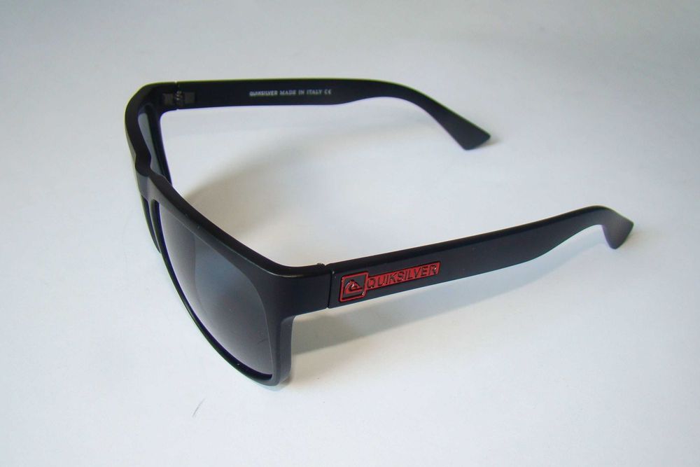 Okulary przeciwsłoneczne QUICKSILVER UV 400 czarne z czarnymi szkłami